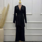 Pure Cotton Casual Plus Size Top Two-piece Pants Suit