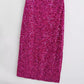 Women's Fashion Stylish Sequin Strap Long Slim Dress