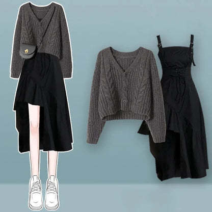 New Style Thick Sweater Cardigan For Women Slimming All-matching