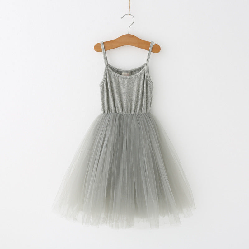 Robe à bretelles pour fille