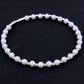 Bridal bridal accessories 8MM handmade pearls, Rhinestone necklaces, necklaces, bracelets, earrings, three sets of suits