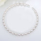 Bridal bridal accessories 8MM handmade pearls, Rhinestone necklaces, necklaces, bracelets, earrings, three sets of suits