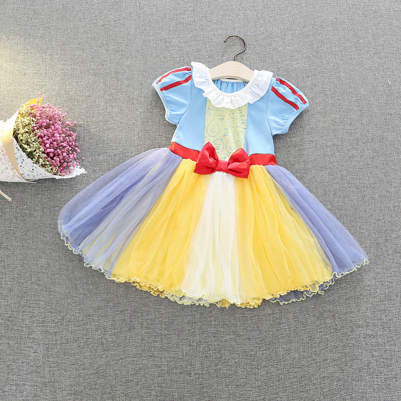 Vêtements pour enfants Nouvelle robe de princesse Robe de fille Costume d'Halloween pour enfants Jupe pour enfants