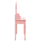 dressing table set with stool 75x Paulownia