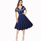Sailor collar dress
