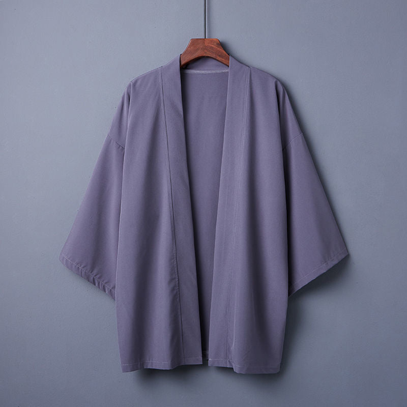 Solid Color Cardigan Summer Shirt For Air Conditioning Room Sun Protection Clothing Tide
