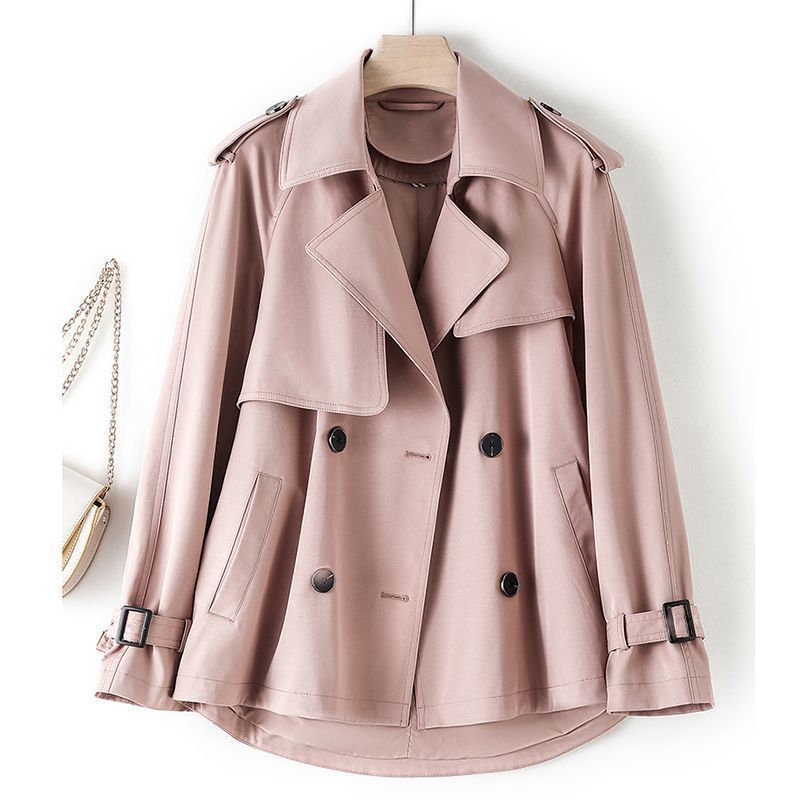 Short British Loose Drooping Coat