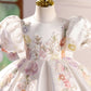 Host's Dress Girls' Piano Performance Costume Light Luxury
