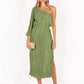 Women's Shoulder European And American Split Skirt