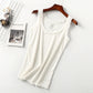 Threaded cotton women's vest