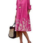 Fashion Polka Dot Printed 3d Printed Shirt Dress