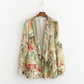 Printed small suit suit jacket