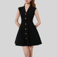 Summer Ribbed Mini Skirt Figure-flattering Bodycon Dress