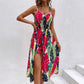 Printed Strap Holiday-Style Dress For Women