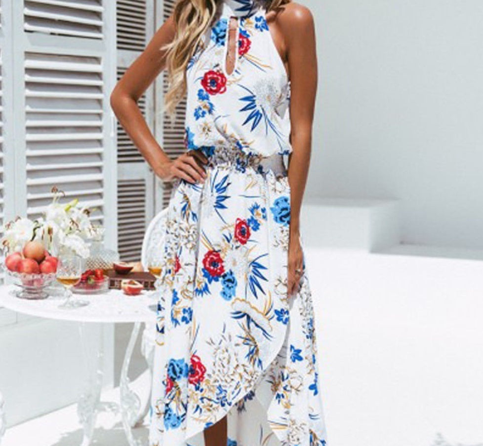 Robe de plage tendance européenne eBay AliExpress robe explosion robe style bohème