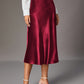 High-Grade Small Artificial Silk European And American Skirt