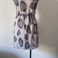 Printed Leopard V-Neck Slip Dress