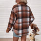 Women's Contrast Color Casual Style Shirt Autumn