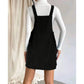 Spring Corduroy Loose Sleeveless Suspender Dress