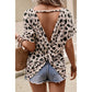 Pull à col rond et manches courtes pour femme, nouveauté de printemps