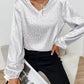 Women's New V-neck Pullover Leopard Print Shirt