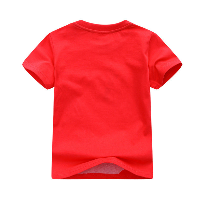 Children's Summer Short Sleeve T-shirt