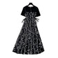 Women's Floral Dress Loose And Slim Down