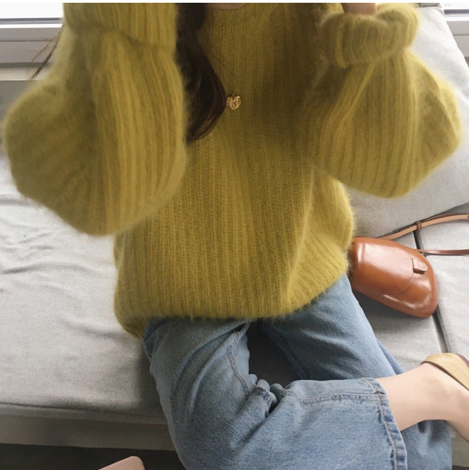 Pull ample style décontracté pour femme