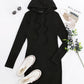 Slimming Hooded Knitted Dress Women