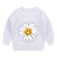 Children's smiley knitted sweater