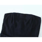 Combinaison ample noire en lin mélangé pour femme, style soutien-gorge