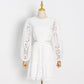 Robe en dentelle tendance pour femme