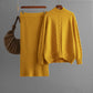 Long Sleeve Thread Fashion Skirt Suit Women