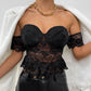 Lace Hollow Chest Support Sling Fashionable And Thin