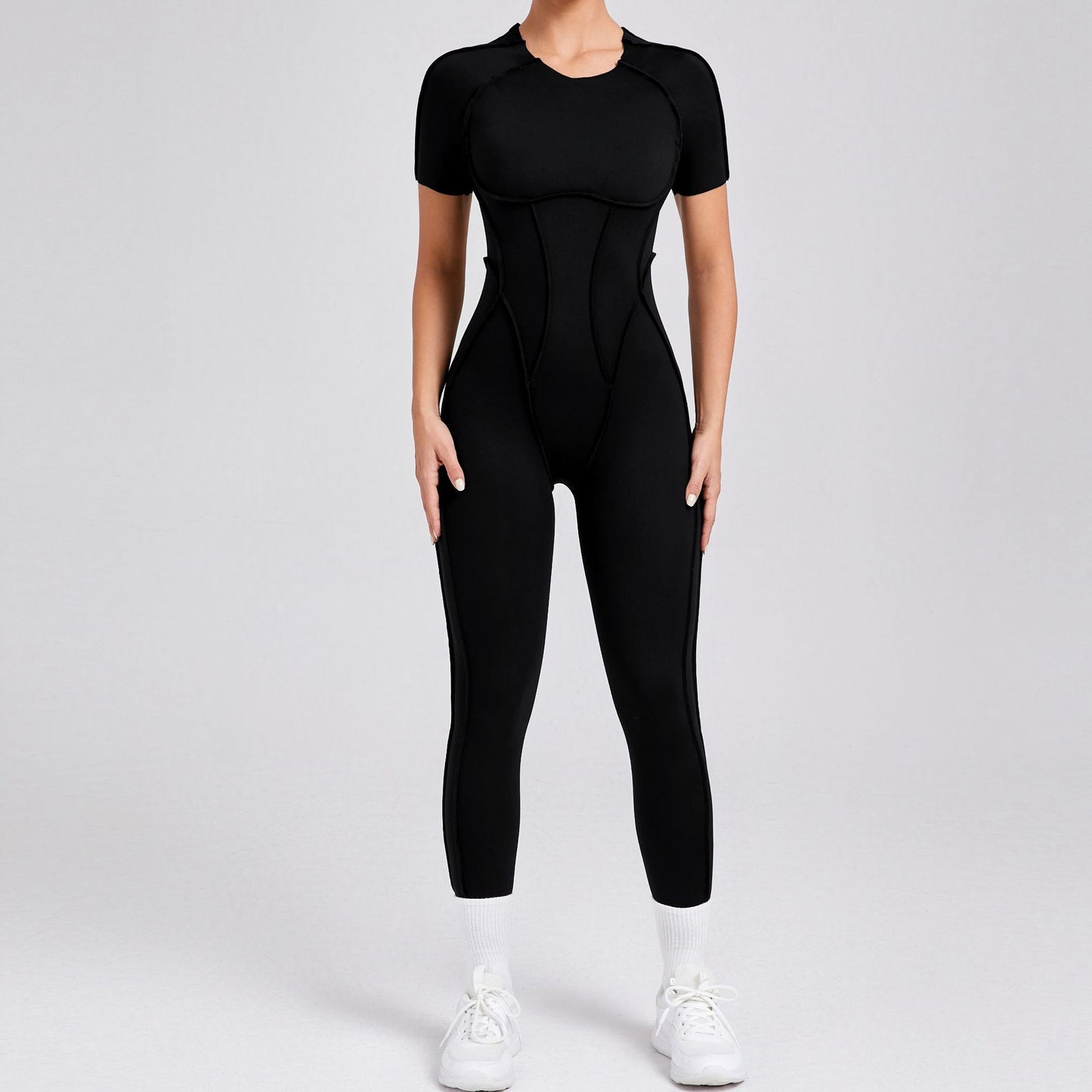 Combinaison de sport et de yoga une pièce 88201