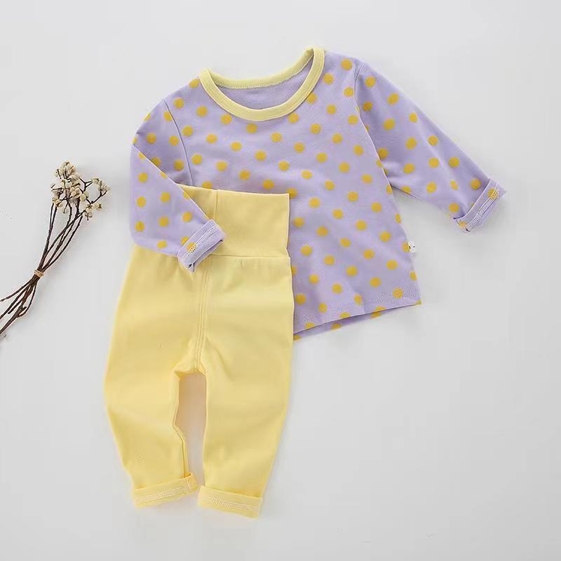Nouvel ensemble ventre taille haute pour garçons et filles pour enfants