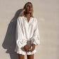 Summer Fashion Pure Cotton Simple Two-piece Set