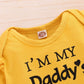 Ensemble trois pièces veste à manches courtes et short tournesol pour bébé