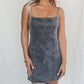 Robe bandeau sexy en denim extensible, coupe slim, vêtements pour femmes