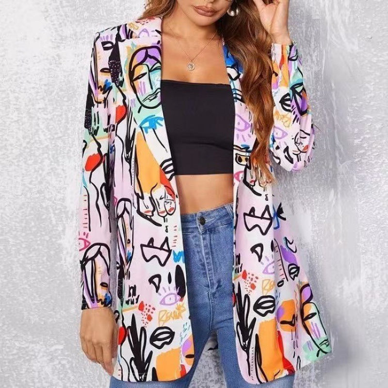 European And American Trendy Mid-length Coat