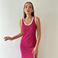 Womens Camisole Dress Mid-Length Split Dress