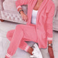 Cotton Coat Pants Suit