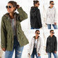 Removable Inner Liner Thickened Warm Korean Style Women's Cotton Padded Clothes