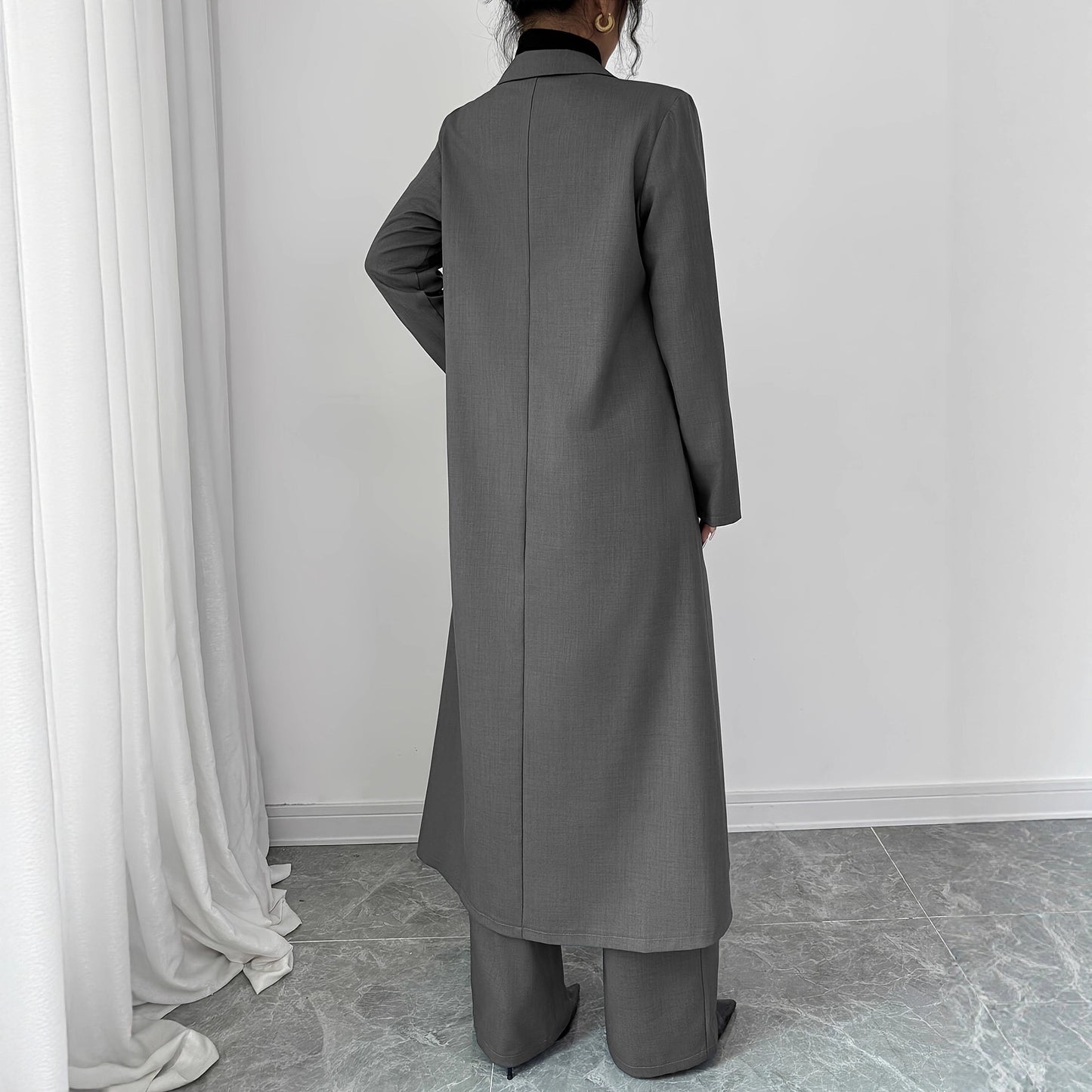 Suit Pants Elegant Graceful Two-piece Set
