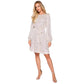 Glittering Beaded Dress For Holiday Party