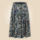 Ice Silk Double Elastic Waist Dancing Dress