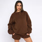 Women's Fashion Casual Shorts Suit