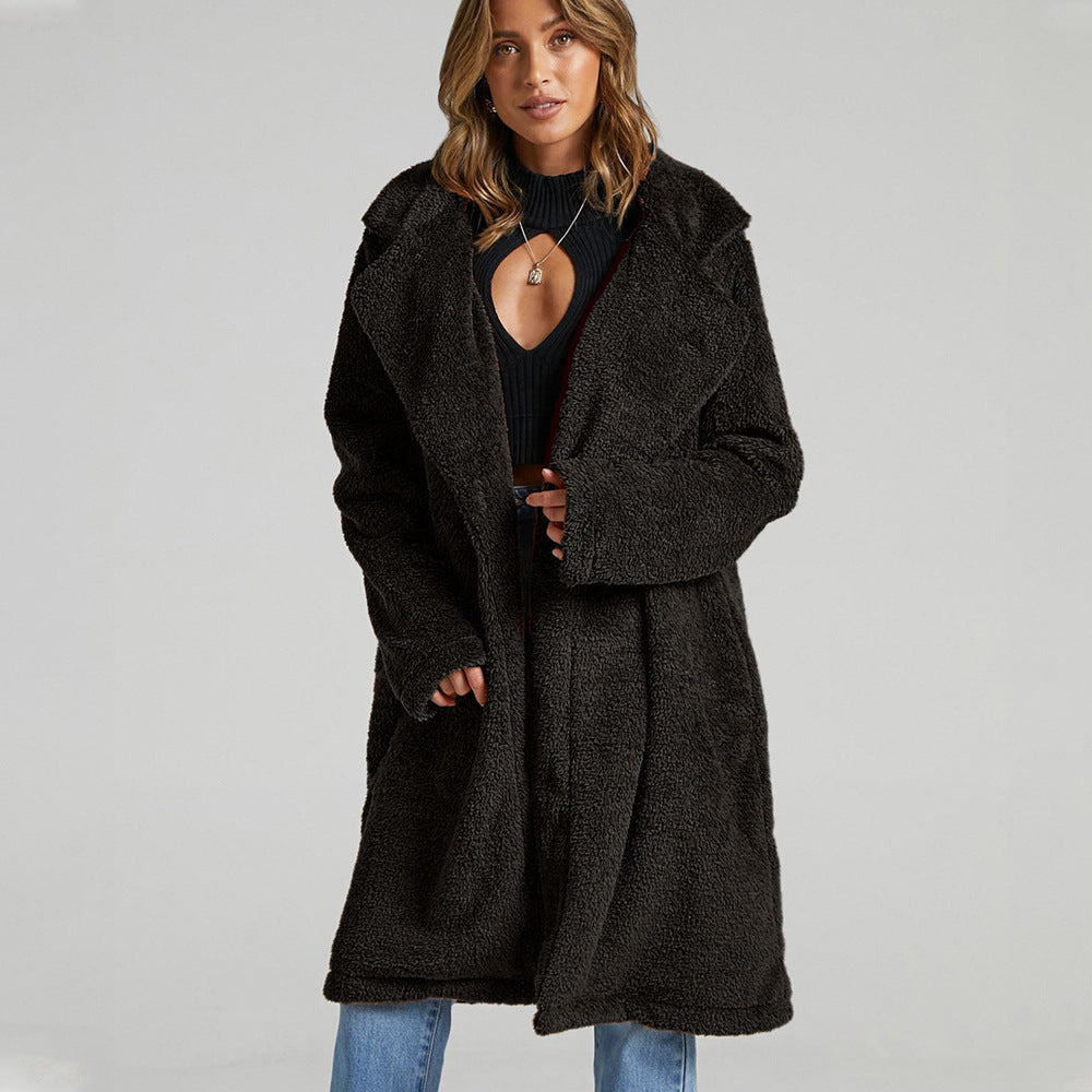 Veste en fausse fourrure super confortable et chaude