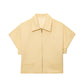 Lapel T-shirt Shory Style Coat Straight-leg Pants