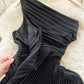 Slim Fit Irregular Hollow-out Dress Women